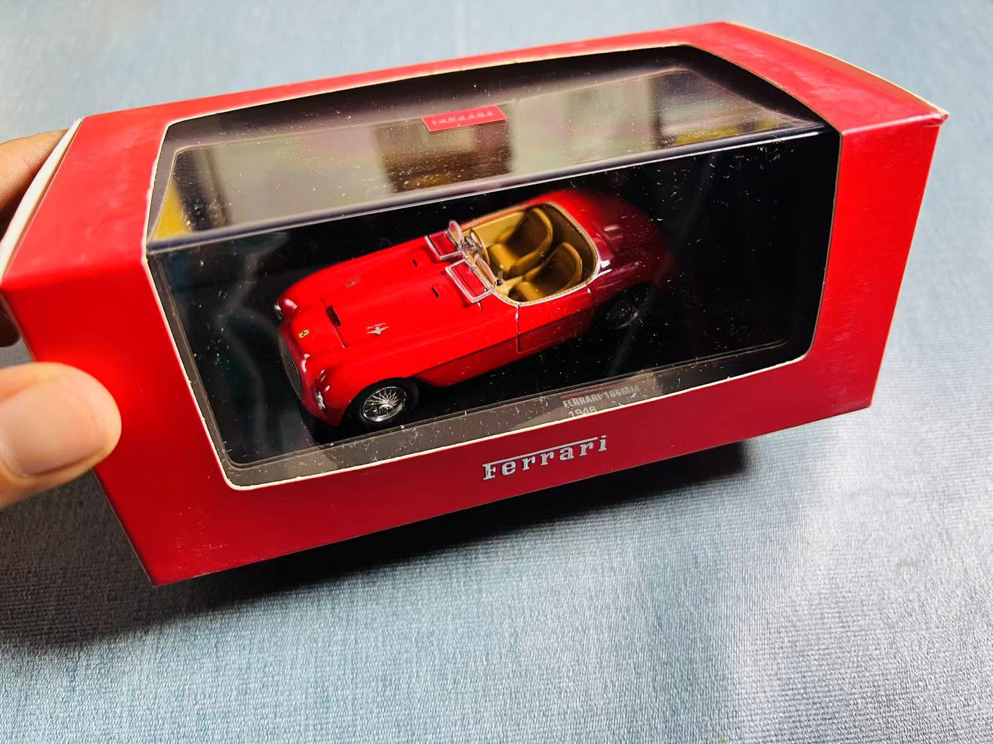 Super Rare Diecast car Discontinued vintage IXO 1/43 scale Ferrari 166MM 1948 Ferrari Collection