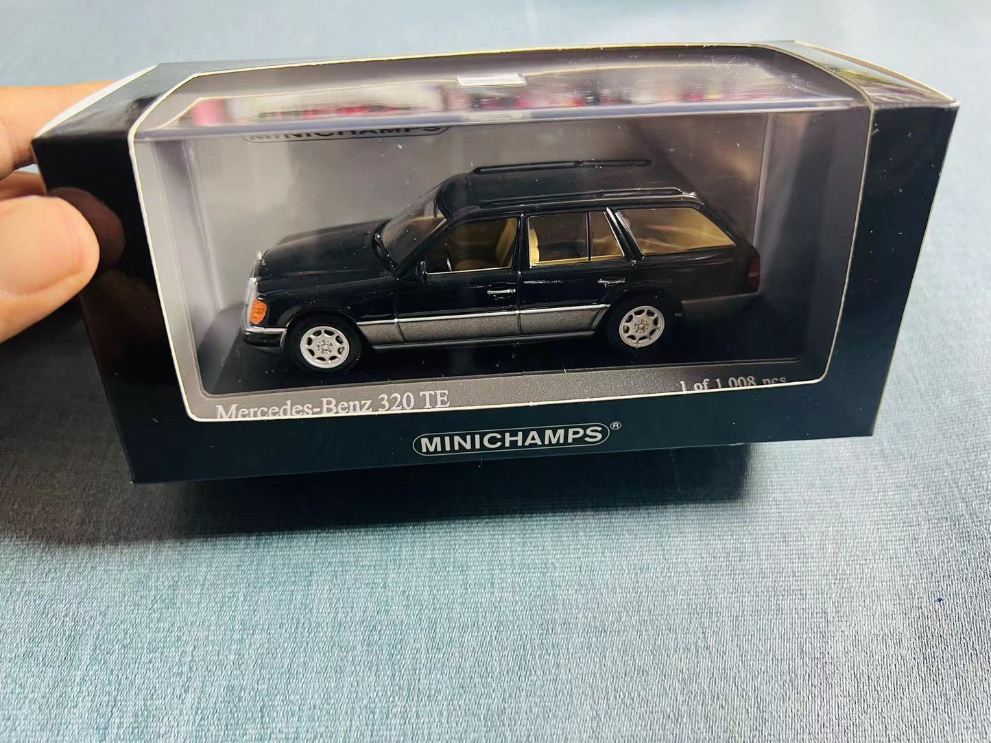 Discontinued Mega rare Vintage PMA Minichamps 1/43 scale diecast model Mercedes-Benz E class wagon W124 S124 320TE