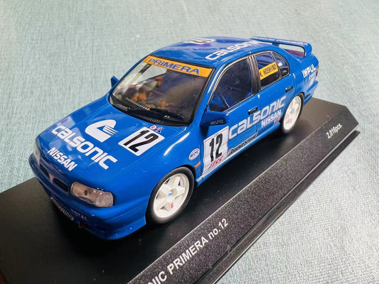 Super Rare Original Kyosho JTCC Race car 1994 year 1/43 diecast model Nissan Primera No.12 Calsonic