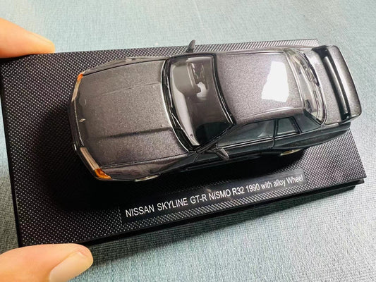 Diecast car Discontinued vintage DISK KONE 1/43 scale Nissan Nismo Skyline GTR R32 Nismo 1990 Alloy Wheel