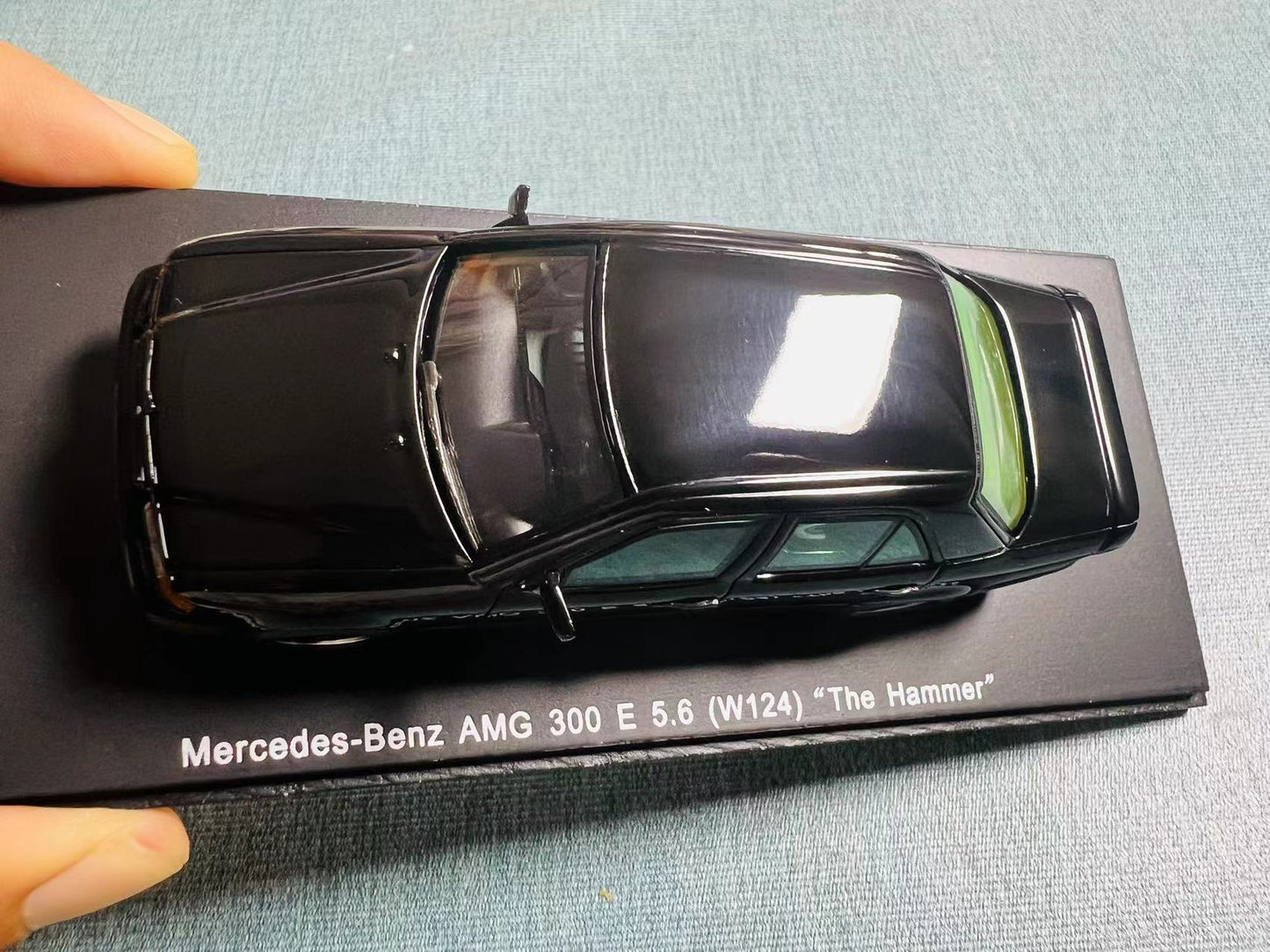 Super Rare diecast model Spark vintage 1/43 scale Mercedes Benz AMG  E Class 300E Hammer