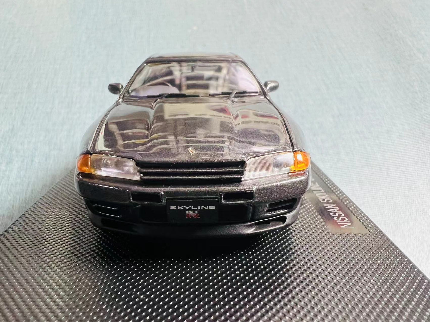 Diecast car Discontinued vintage DISK KONE 1/43 scale Nissan Nismo Skyline GTR R32 Nismo 1990 Alloy Wheel