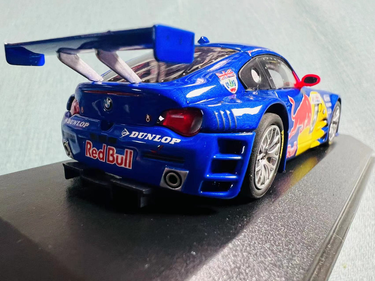 Discontinued Super Rare Vintage Minichamps 1/43 diecast model BMW Z4 M Coupe Red Bull