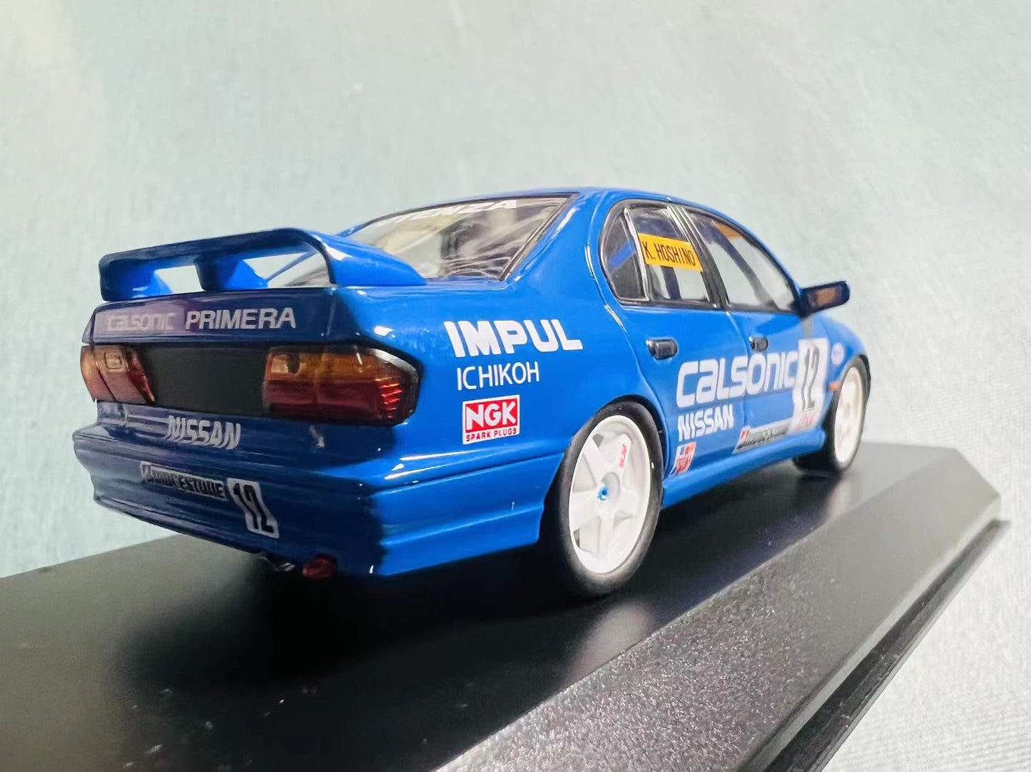 Super Rare Original Kyosho JTCC Race car 1994 year 1/43 diecast model Nissan Primera No.12 Calsonic