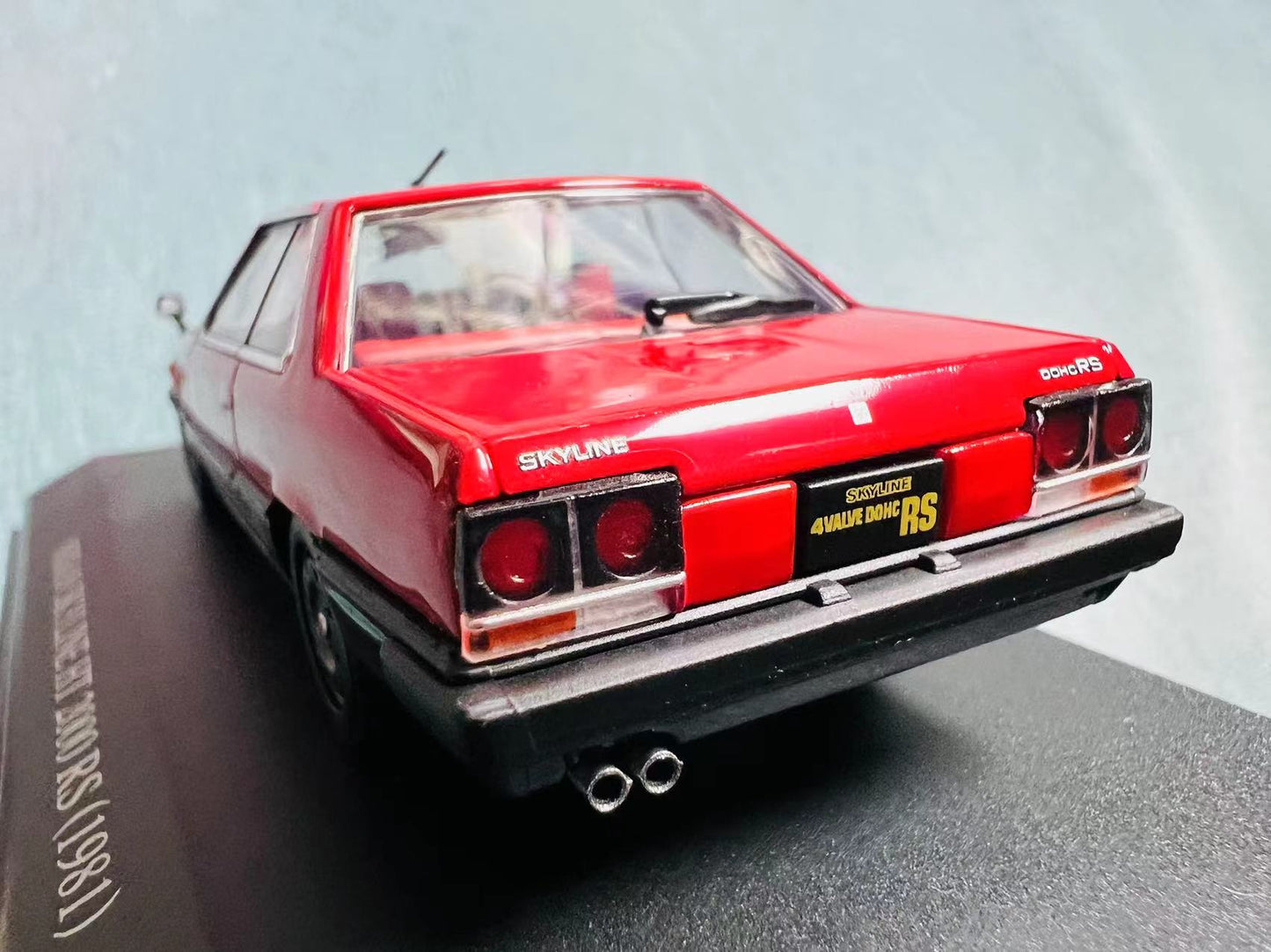 Super Rare diecast model Dism vintage 1/43 scale Nissan Skyline HT 2000 RS 1981 year