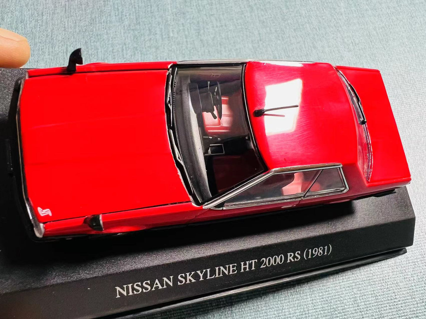 Super Rare diecast model Dism vintage 1/43 scale Nissan Skyline HT 2000 RS 1981 year