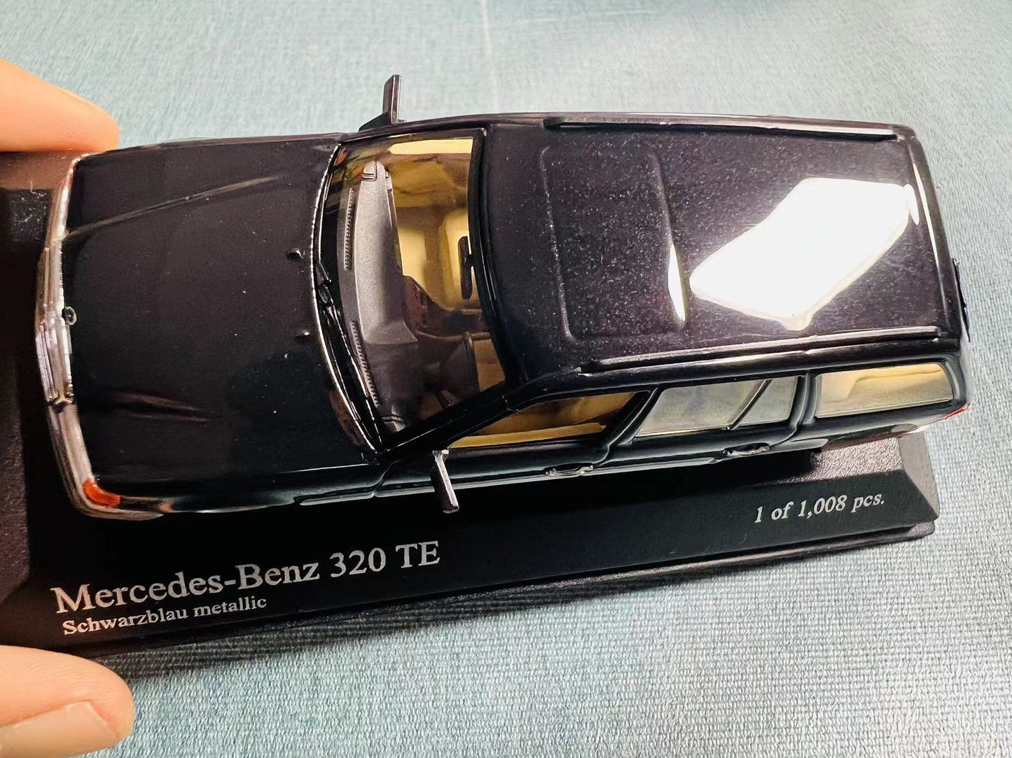 Discontinued Mega rare Vintage PMA Minichamps 1/43 scale diecast model Mercedes-Benz E class wagon W124 S124 320TE