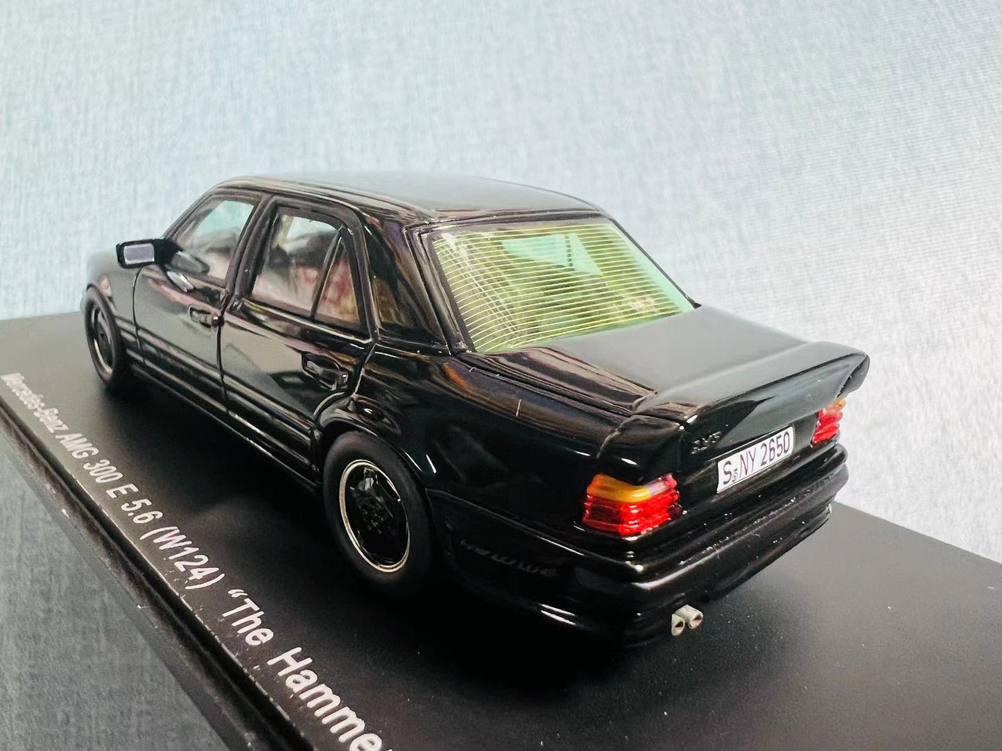 Super Rare diecast model Spark vintage 1/43 scale Mercedes Benz AMG  E Class 300E Hammer