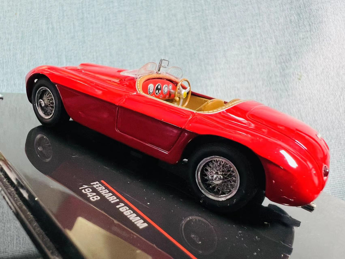 Super Rare Diecast car Discontinued vintage IXO 1/43 scale Ferrari 166MM 1948 Ferrari Collection